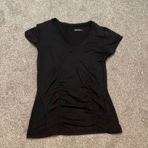 Black Zella ruched top